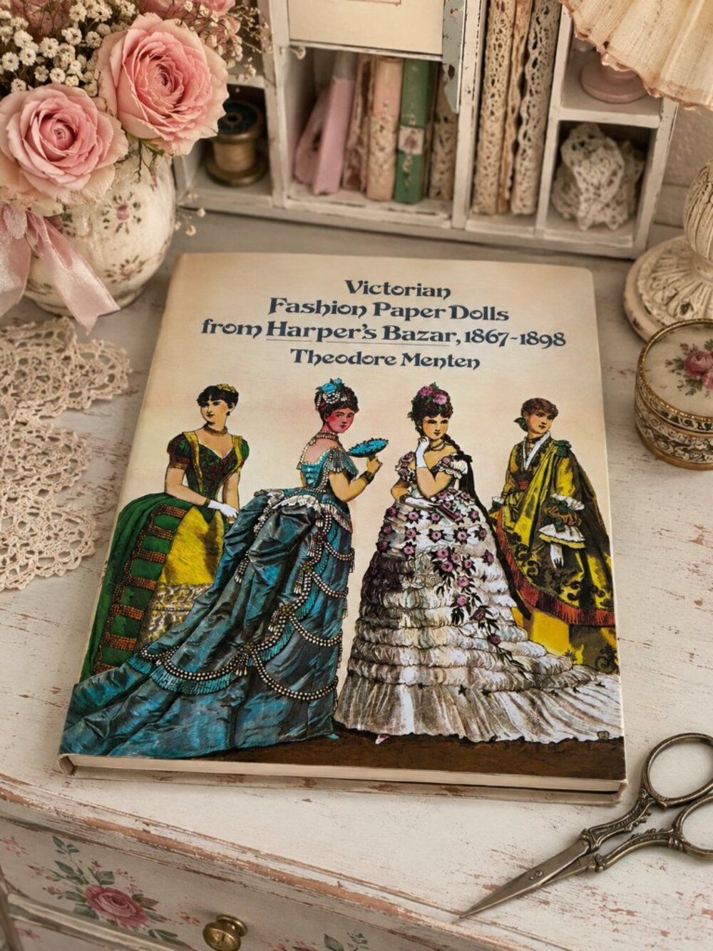 Vintage 1977 Victorian Fashion Paper Dolls from Harper's Bazar 1867–1898 Unused